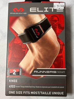 Elite Black Knee IT Band Strap - Runner's Therapy
New
Level 2